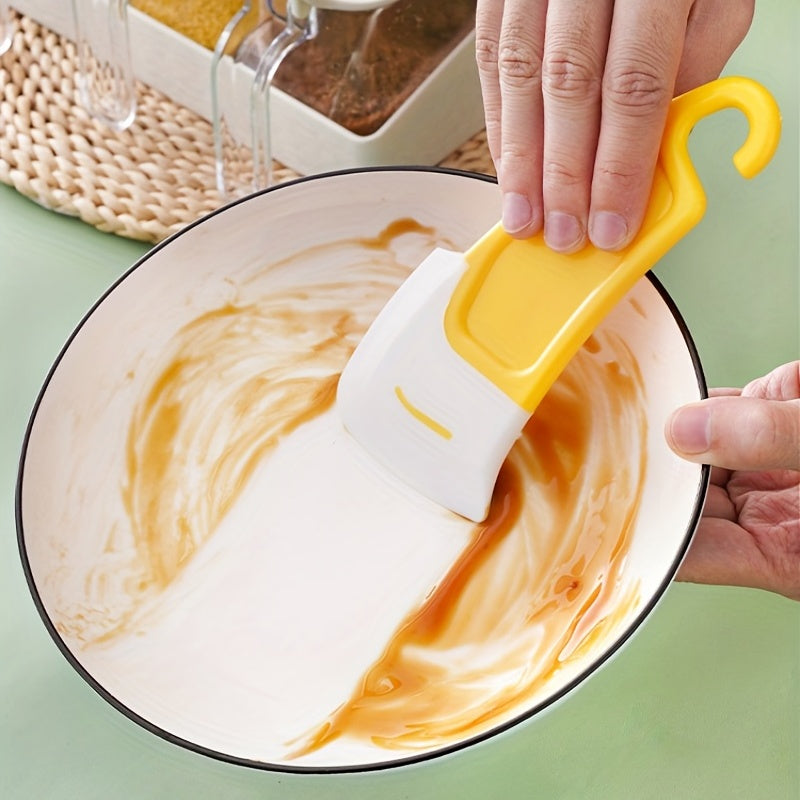 Non Stick Silicone Pan Scraper and Spatula for Kitchen Cleaning