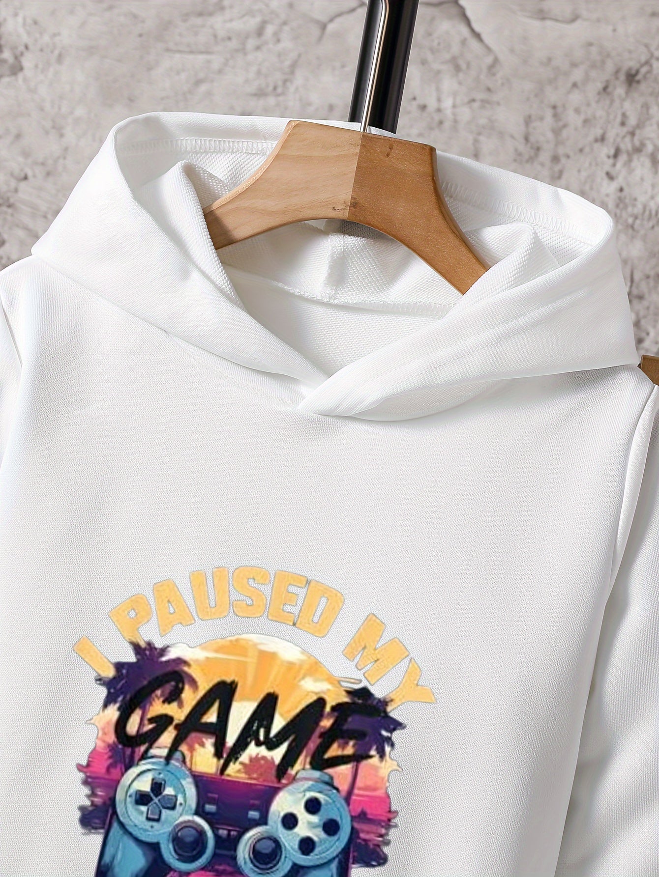 Boys Kids Hooded Sweatshirt & Sweatpants Set