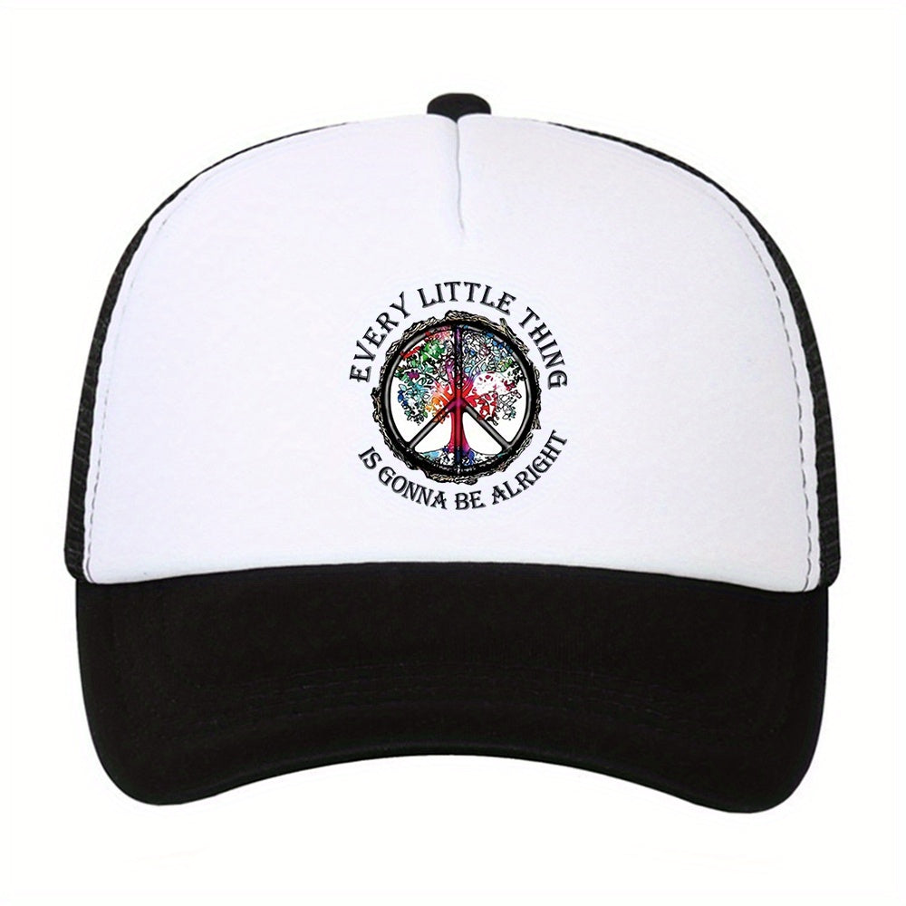 Outdoor Baseball Cap Mesh Breathable Sunshade Adjustable High Mesh Dad Cap