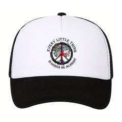 Outdoor Baseball Cap Mesh Breathable Sunshade Adjustable High Mesh Dad Cap