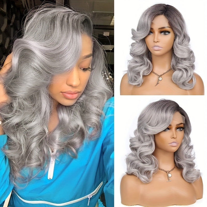 Loose Wave Lace Part Wig Synthetic Heat Resistant Full Wigs For Women