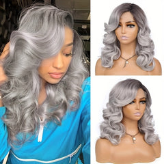 Loose Wave Lace Part Wig Synthetic Heat Resistant Full Wigs For Women