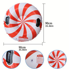 Winter Skiing Ring Wear Resistant Inflatable Tube
