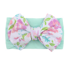 Bow Wide Headbands Elastic Hair Bands Hair Accessories For Baby Boys And Girls
