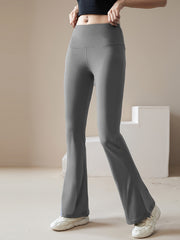 Seamless Quick Drying Yoga Flared Pants Fitness Leggings