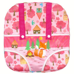 18 Inch Doll Backpack in Rainbow Colors with LOVE Print