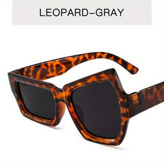 Y2K Irregular Frame Sunglasses for Women Men Hiphop UV400
