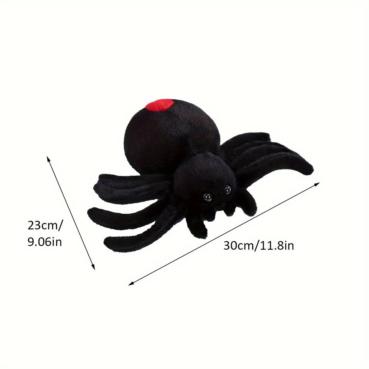 Realistic Spider Plush Toy Funny Prank Giant Spider Stuffed Animal