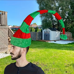Elf Plush Christmas Hat For Funny Party Costume Party Supplies Decoration