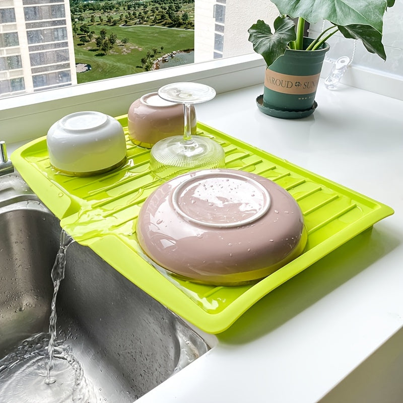 Large Draining Rack Multifunctional Fruit Vegetable Plastic Drain Tray Shelf