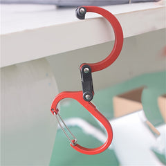 Aluminum D Shape Locking Buckle for Camping