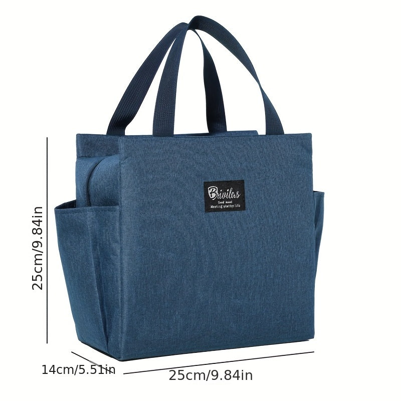 Insulated Lunch Box Bag Thermal Cooler Food Container Work School Picnic