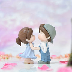 Dancing Couple Ornaments Fairy Garden Bonsai Decorations Set