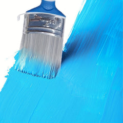 1pc Rubber Handle Paint Brush 1-2 Inch for Wall Stains Varnish Coating