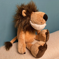 Lion Plush Toy Simulation Animal Cloth Doll Soothing Doll Sleeping Pillow