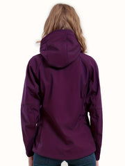 Women's Windproof Soft shell Down Jacket with Hood