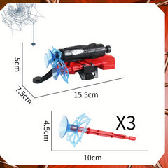 Spider Web Wrist Guard Shooting Suit Soft Bullet Launcher Bracelet