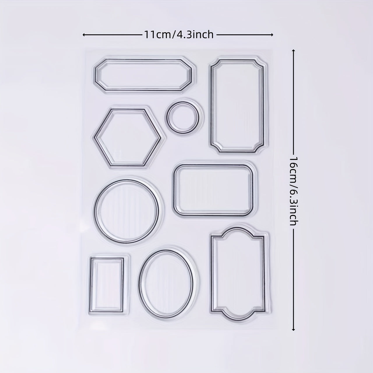 Bubble Chat Box Clear Stamp For Holiday Card Making Decorations