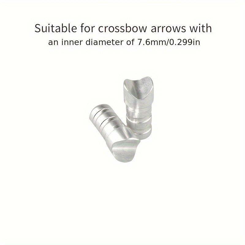 Aluminum Arrow Nock For 7 6mm Shaft Archery Accessory