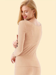 Soft Thermal Underwear Long Sleeve Top