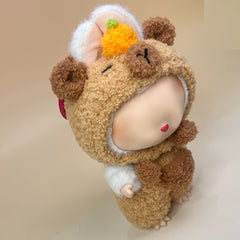 Adorable Capybara Outfit for LABUBU Dolls