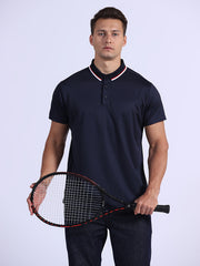 Telaleo Men's Golf Shirt Comfortable & Breathable for Business & Summer