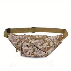 Waterproof Camo Chest Bag Fanny Pack for Outdoor Sports