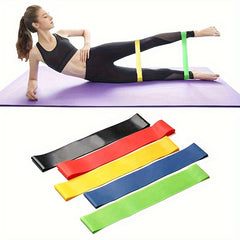 8 Shaped Resistance Bands Set for Fitness Training Yoga Pilates