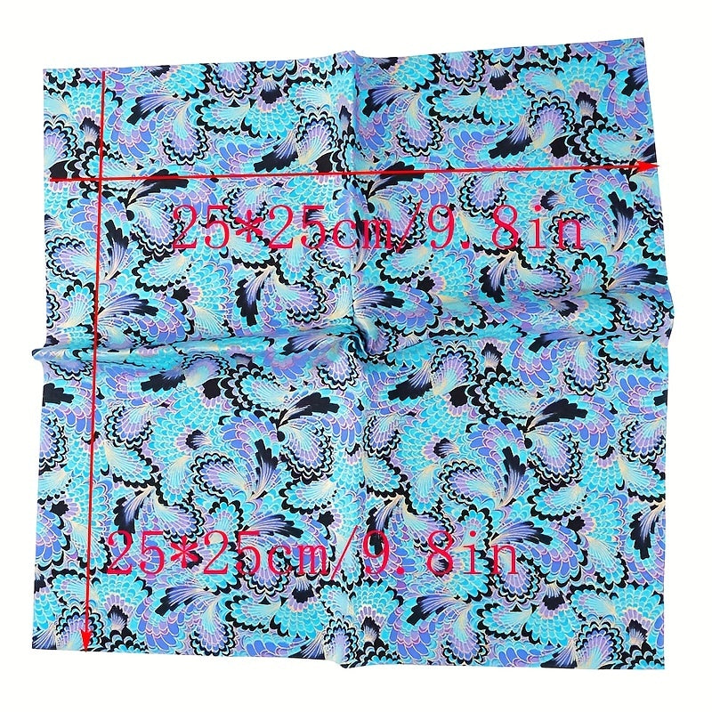 5pcs Christmas Halloween Cotton Quilting Fabric DIY Sewing Scrapbooking