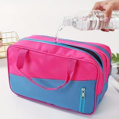 Portable Makeup Bag Dry & Wet Separation Waterproof Wash Bag