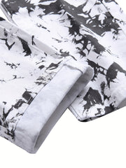 Men's Slim Fit Printed Jeans for All Seasons