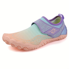 Quick Drying Women's Water Shoes Ombre Gradient