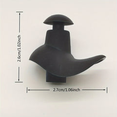 Silicone Spiral Earplugs with Storge Box for Swimming - 2 Pairs