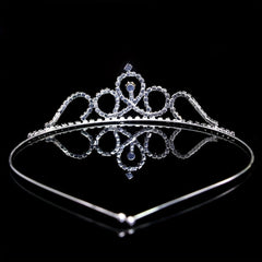 Rhinestone Queen Crown Tiara Headband Bridal Wedding Hair Accessories
