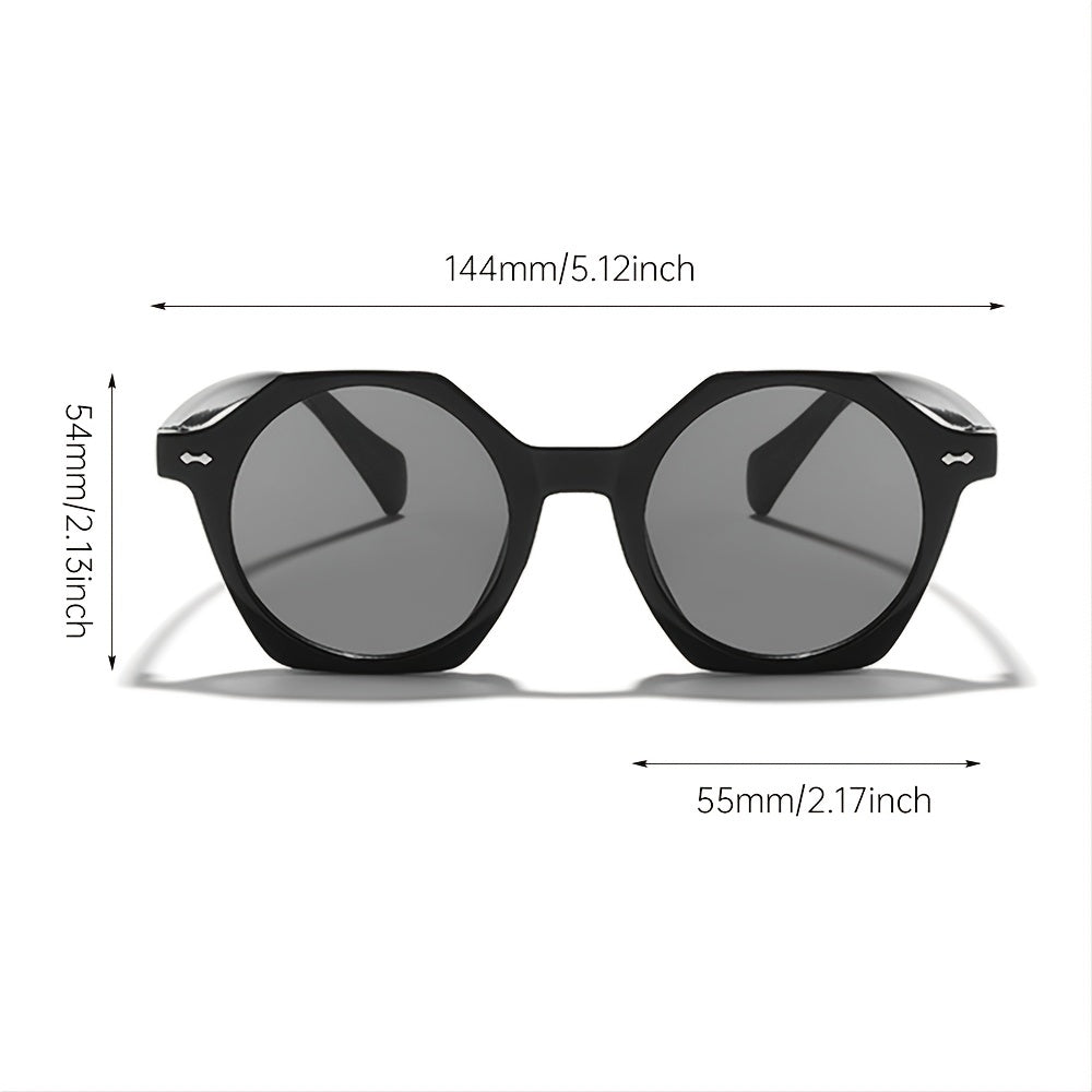 Vintage Octagonal Sunglasses for Women