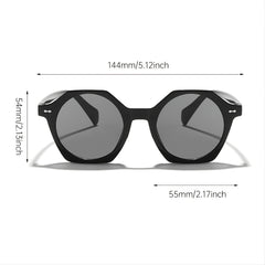 Vintage Octagonal Sunglasses for Women