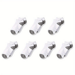30 Pairs Kids Cotton Socks Breathable Low Cut Ankle Socks