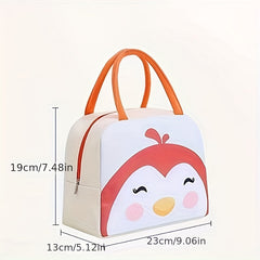 1pc Cartoon Waterproof Thermal Insulation Lunch Box Bag