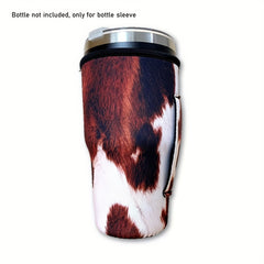 Cow Print 30oz Tumbler Sleeve Neoprene Insulated Cup Holder