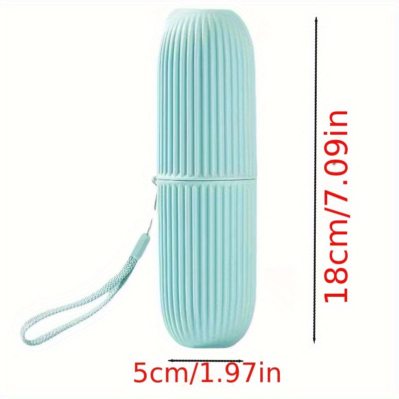 Camping Toothbrush Set Portable with Storage Box