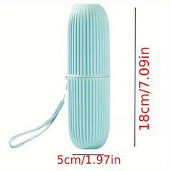 Camping Toothbrush Set Portable with Storage Box