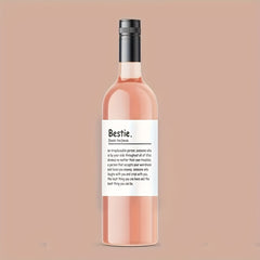 5pcs Funny Happy Birthday Wine Labels for Friends - Men and Women