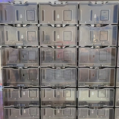 1pc Transparent Car Model Storage Box ABS Display Box