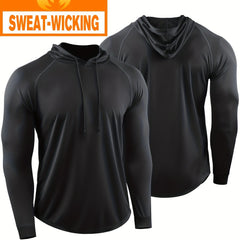 Men's Loose Sports Hoodie Fast Dry Hooded Sweater