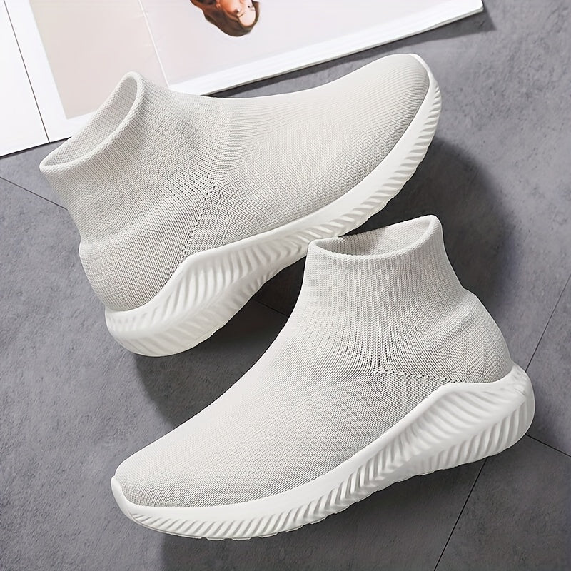 Breathable Slip On Running Shoes Women Lightweight Outdoor Sneakers