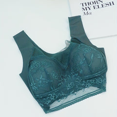 Lace Wireless Bra Breathable Full Coverage Women's Lingerie