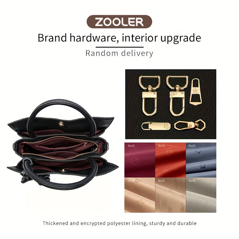 Red Floral Leather Crossbody Bag for Women