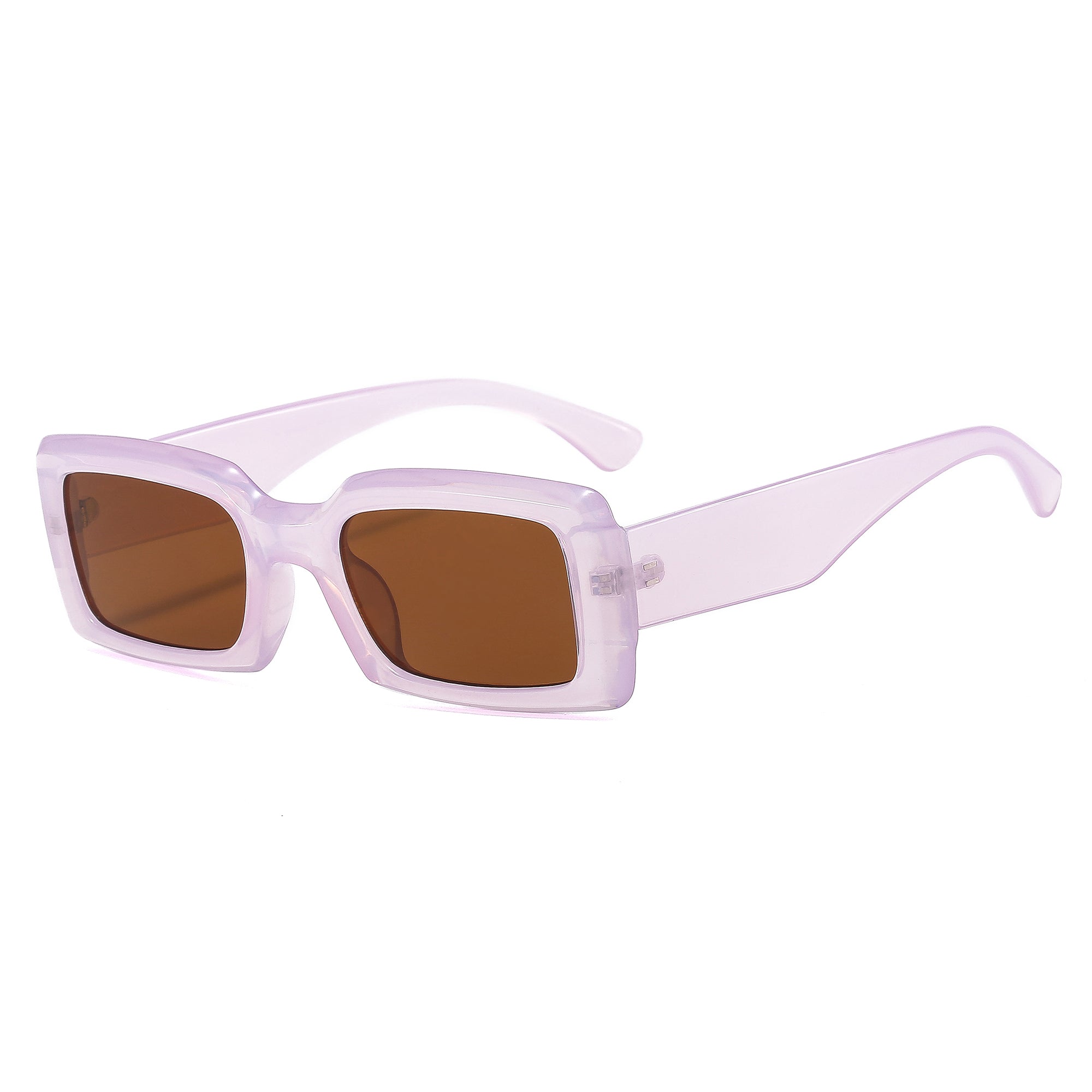 Small Square Frame Sunglasses Y2K Stylish Shades Eyeglasses