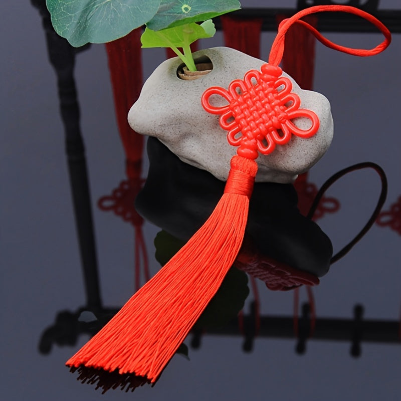 5pcs Chinese Knot Tassel Small Pendant Festive Tassel Ear Spring Pendant