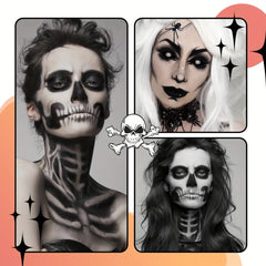 Halloween Makeup Face Paint and Body Paint Set